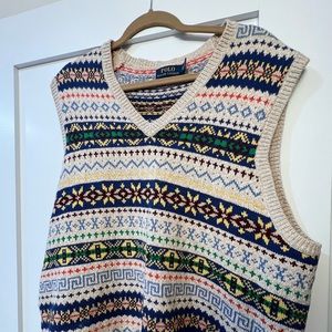 Ralph Lauren sweater vest  - XL -  LIKE NEW